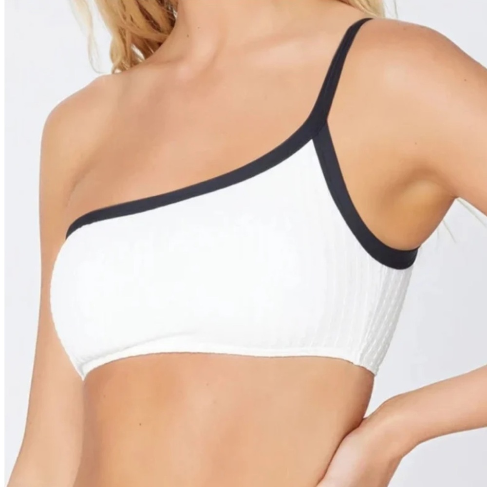 L space bikini top NWT